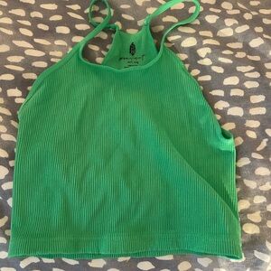 Free people movement green tank size M/L